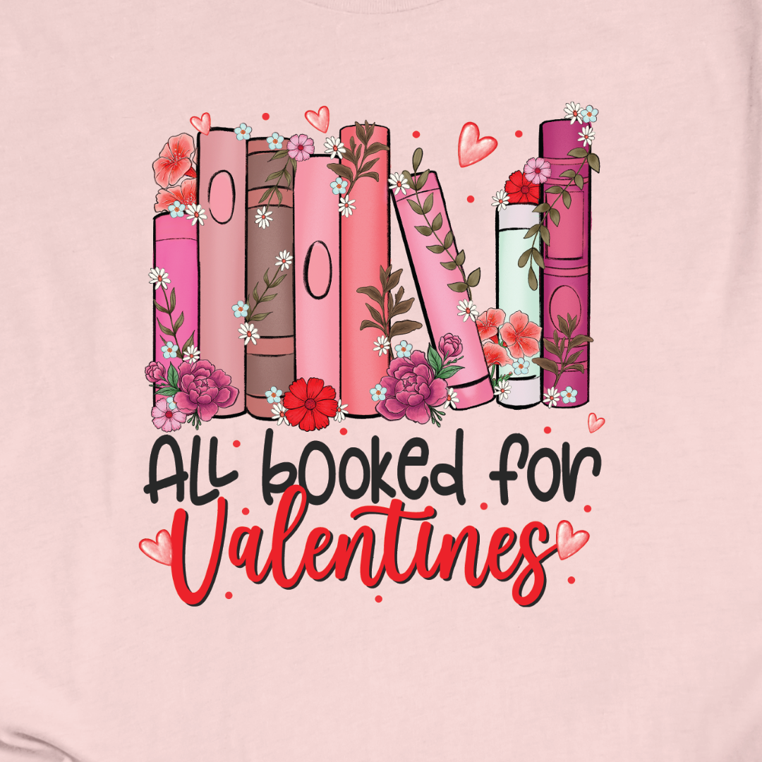 All Booked For Valentines Tee