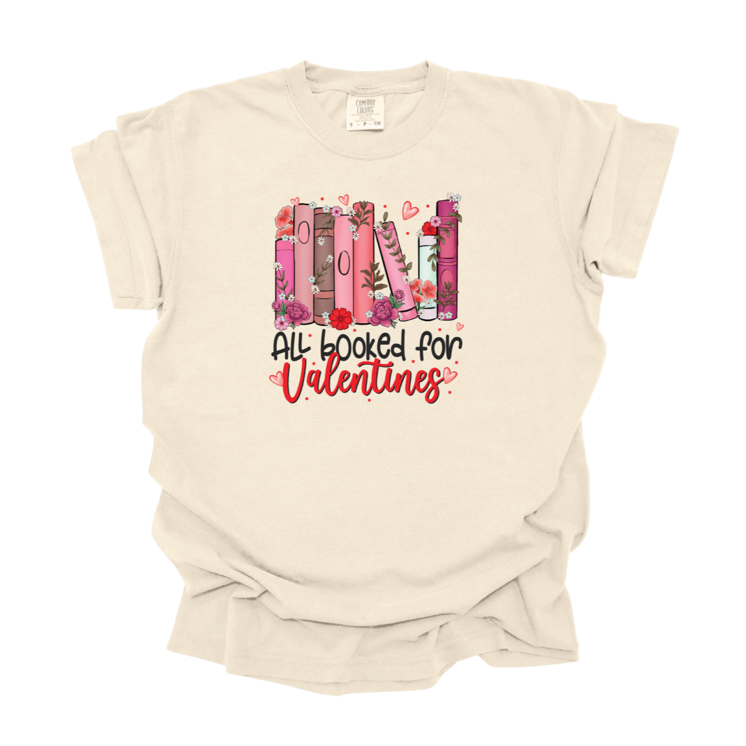 All Booked For Valentines Tee