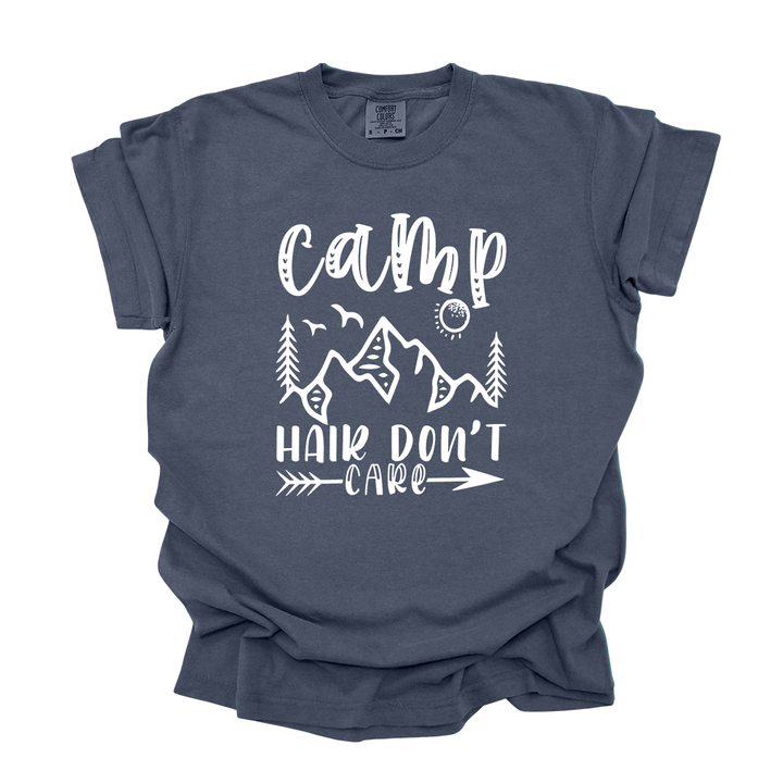 Camp Hair Don't Care Tee