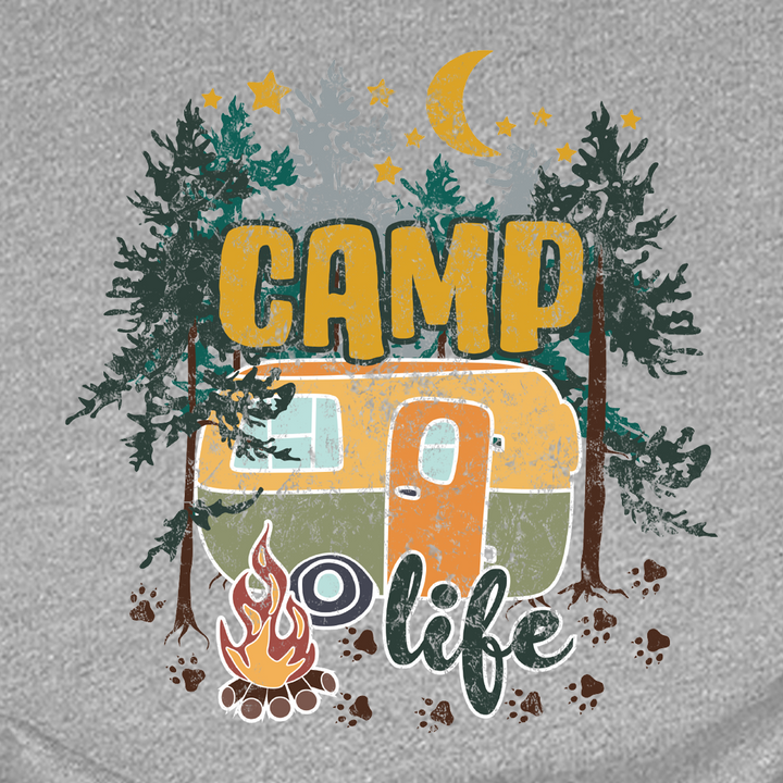 Camp Life Rustic Crewneck Sweatshirt