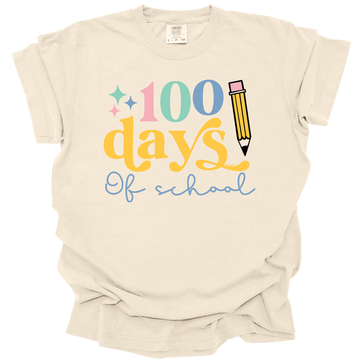 100 Days of School Tee