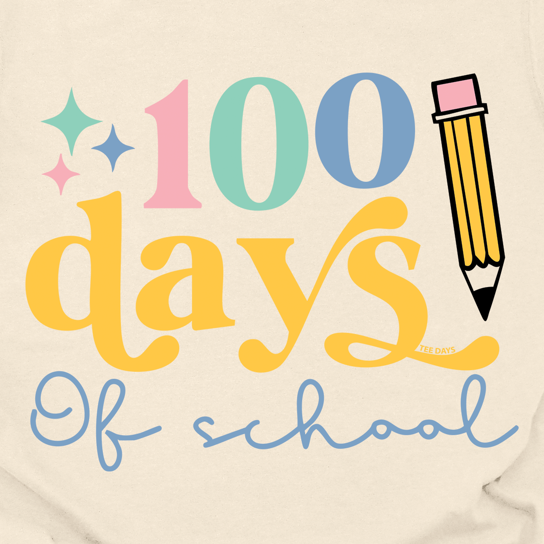 100 Days of School Tee