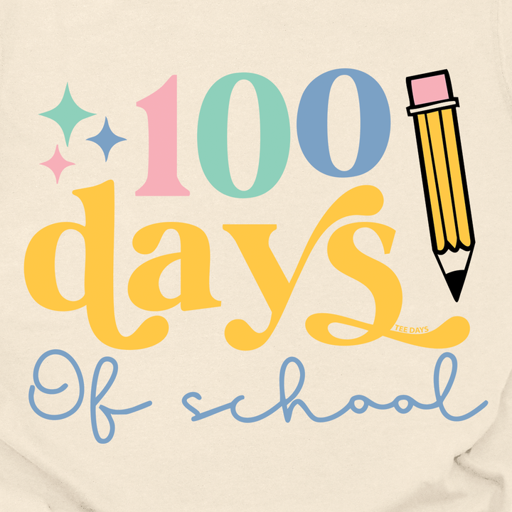 100 Days of School Tee
