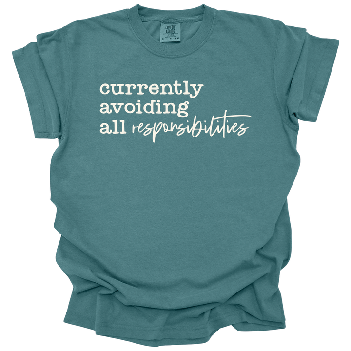 Avoiding Responsibilities Tee