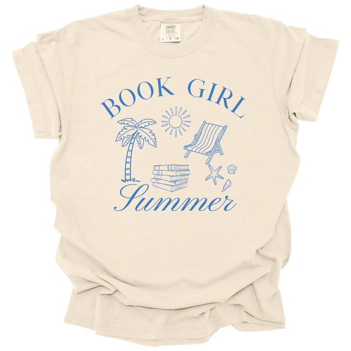 Book Girl Summer Tee