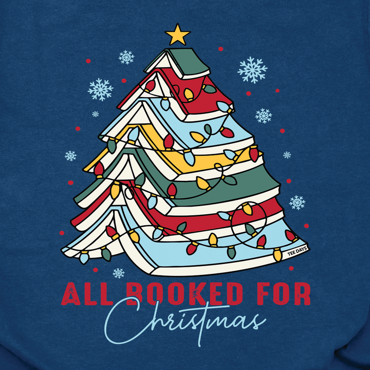 Booked For Christmas Tee