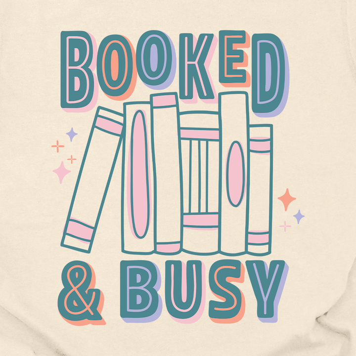 Booked & Busy Tee