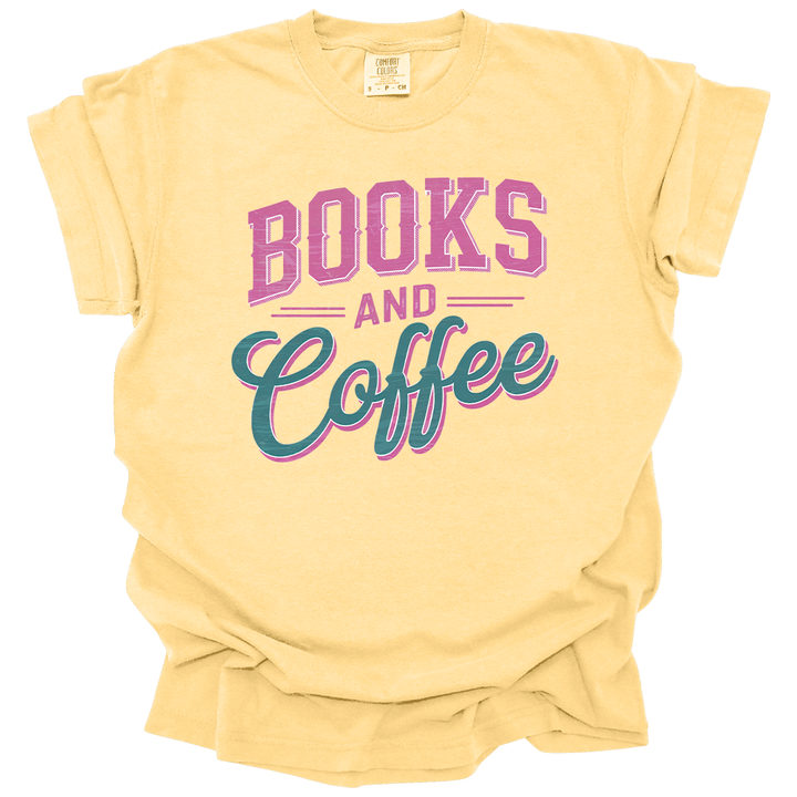 Books And Coffee Tee
