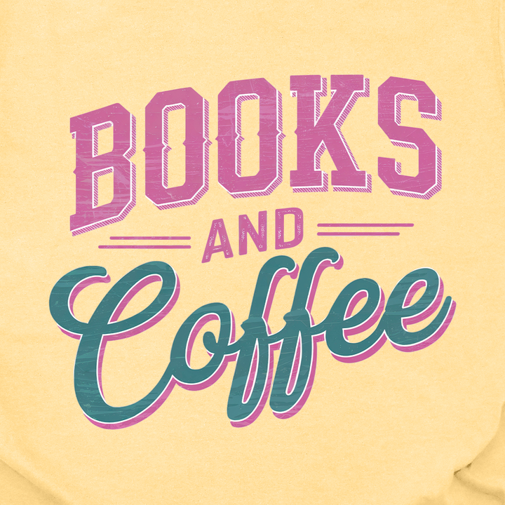 Books And Coffee Tee