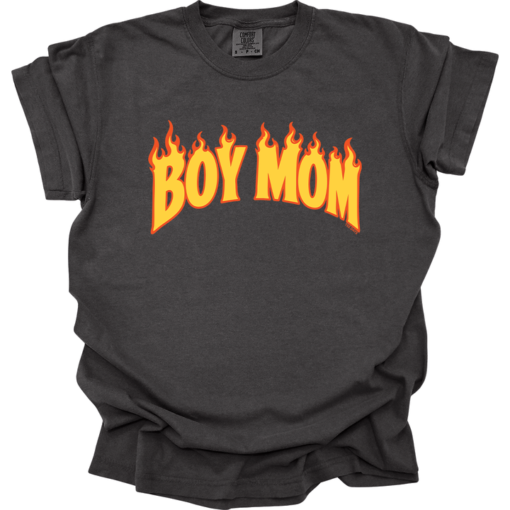 Boy Mom Flame Tee