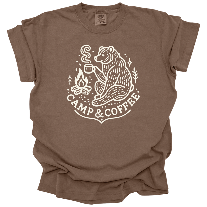 Camp & Coffee Tee