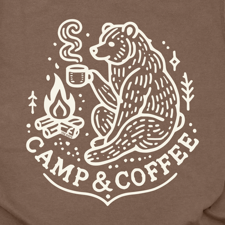 Camp & Coffee Tee