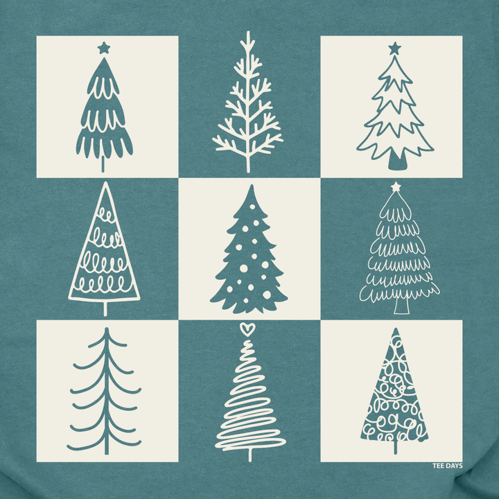 Checkered Tree Tee