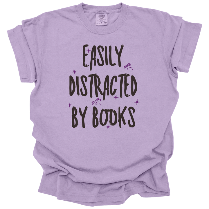 Distracted By Books Tee
