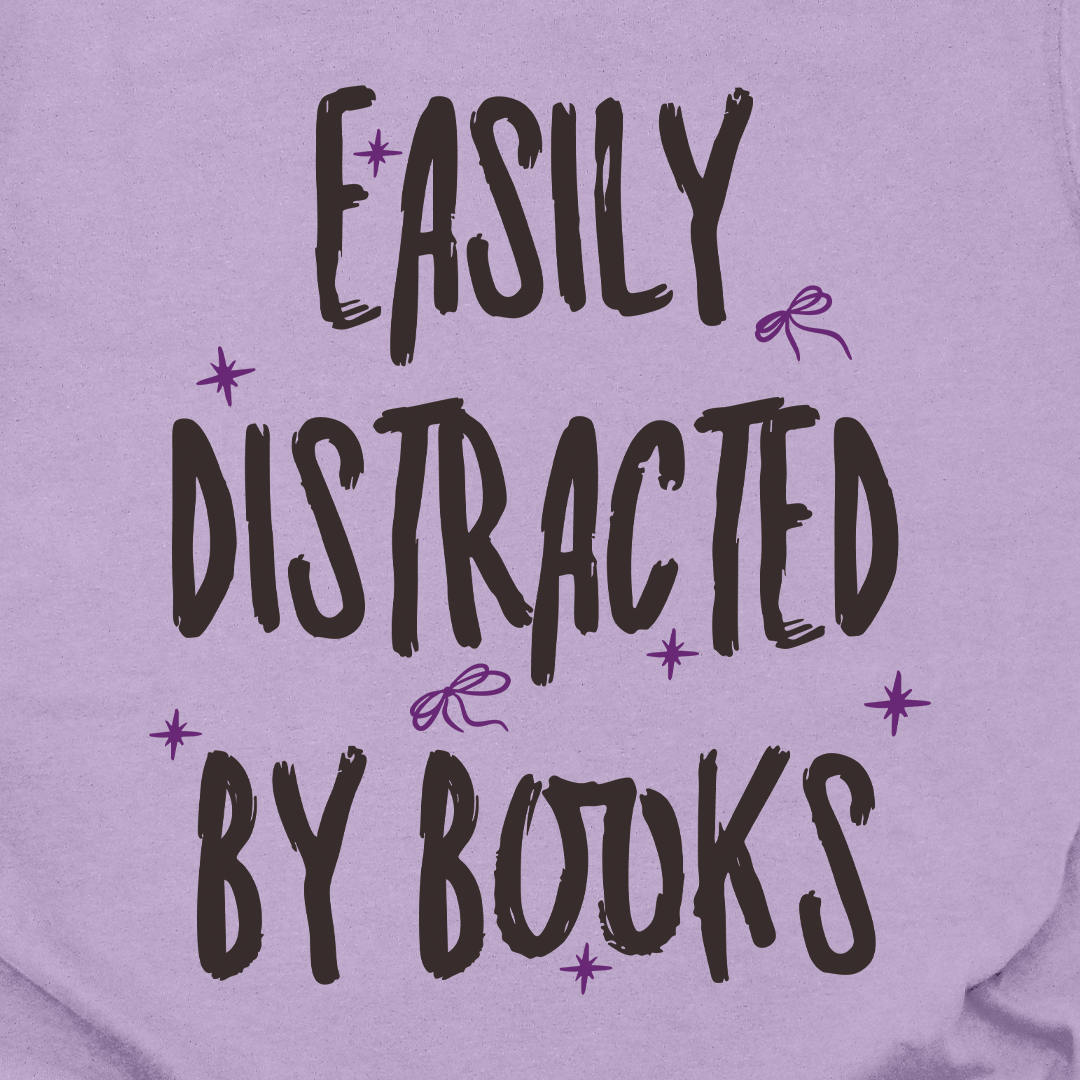 Distracted By Books Tee