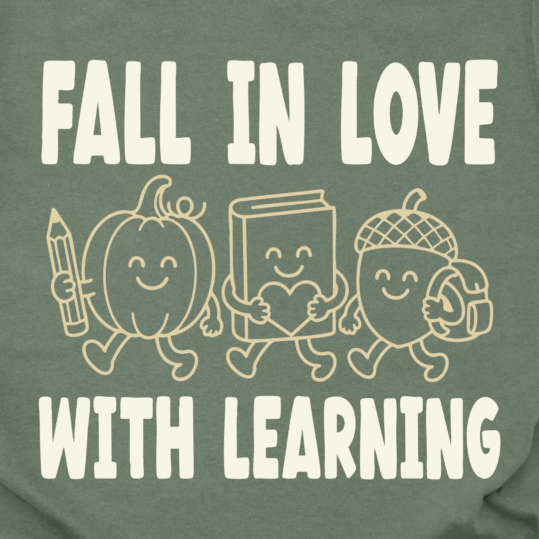 Fall In Love Teacher Tee