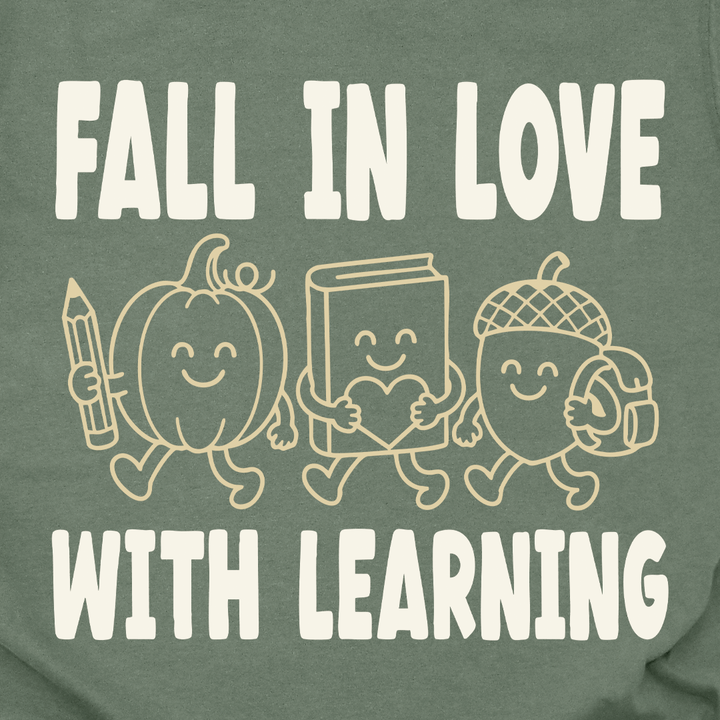 Fall In Love Teacher Tee