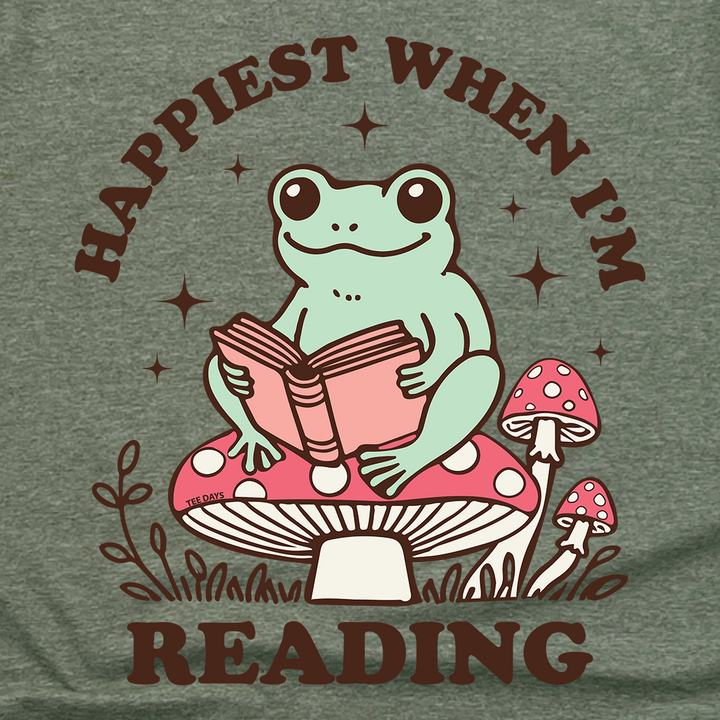 Happiest Reading Tee