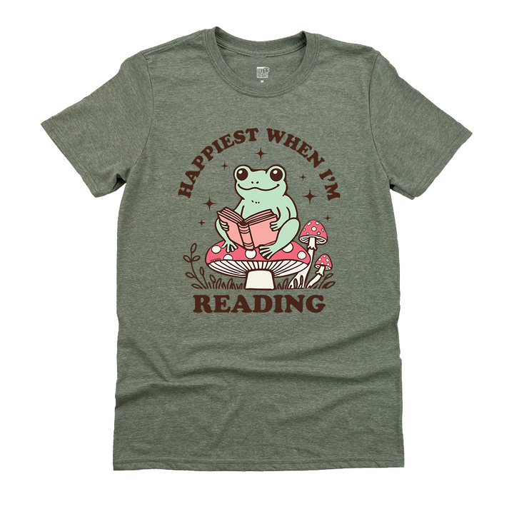 Happiest Reading Tee