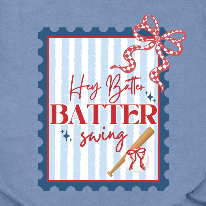 Hey Batter Denim Tee