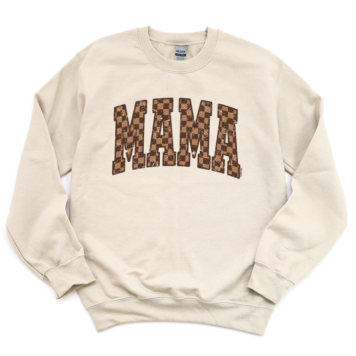 Mama Check Sweatshirt