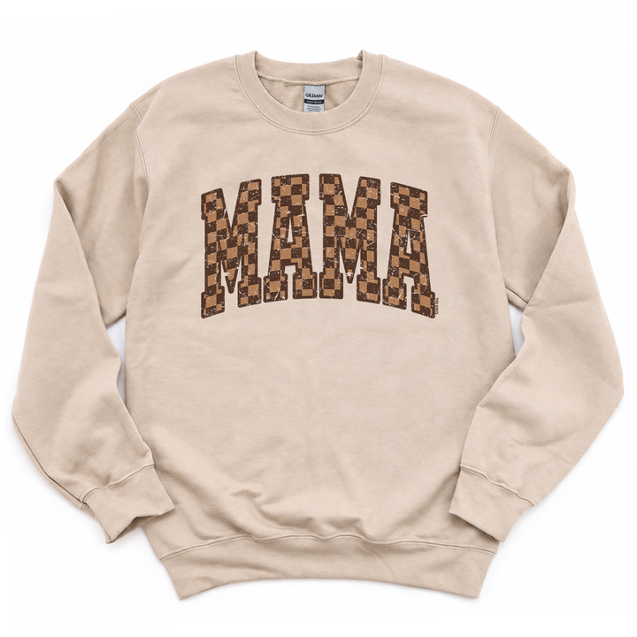 Mama Check Sweatshirt