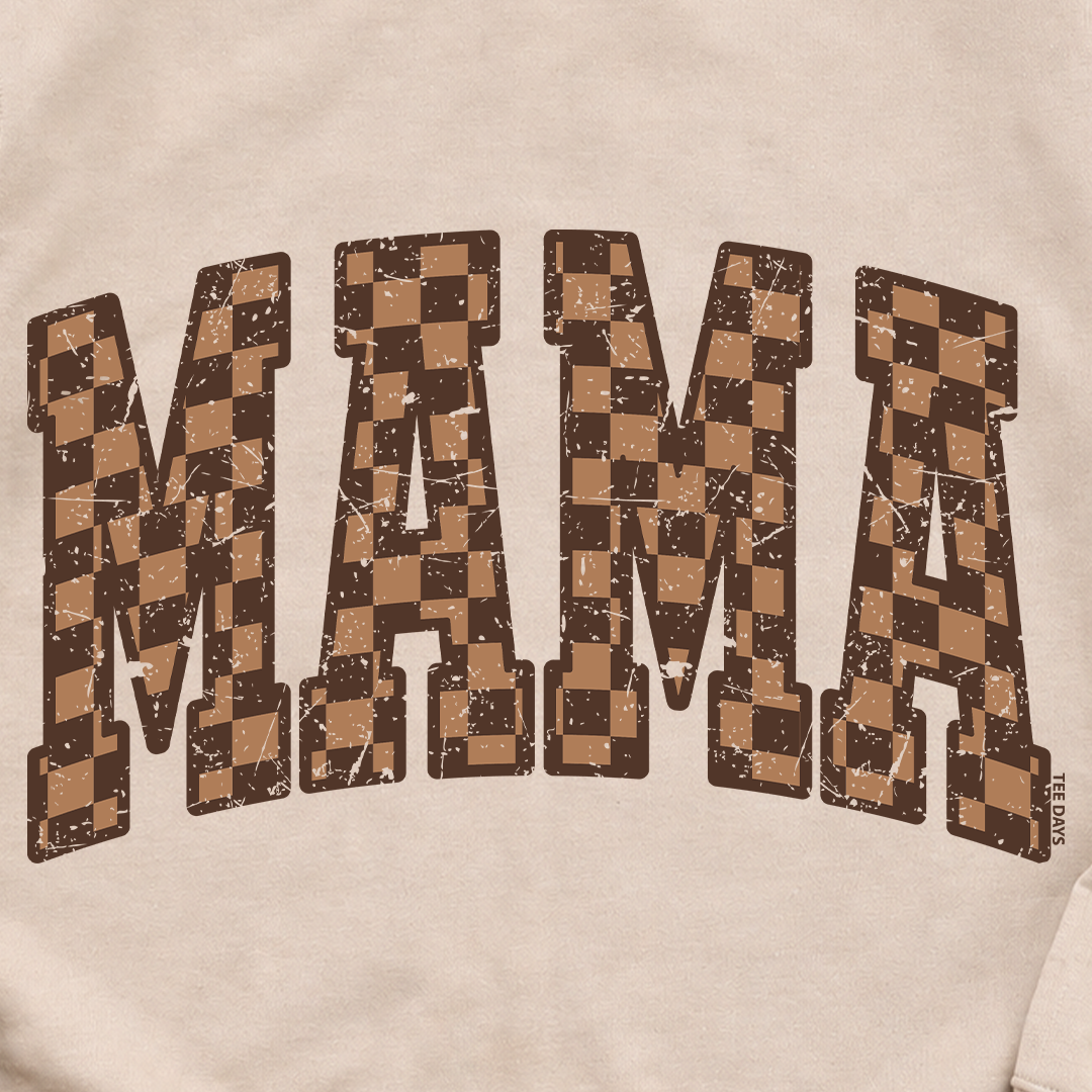 Mama Check Sweatshirt