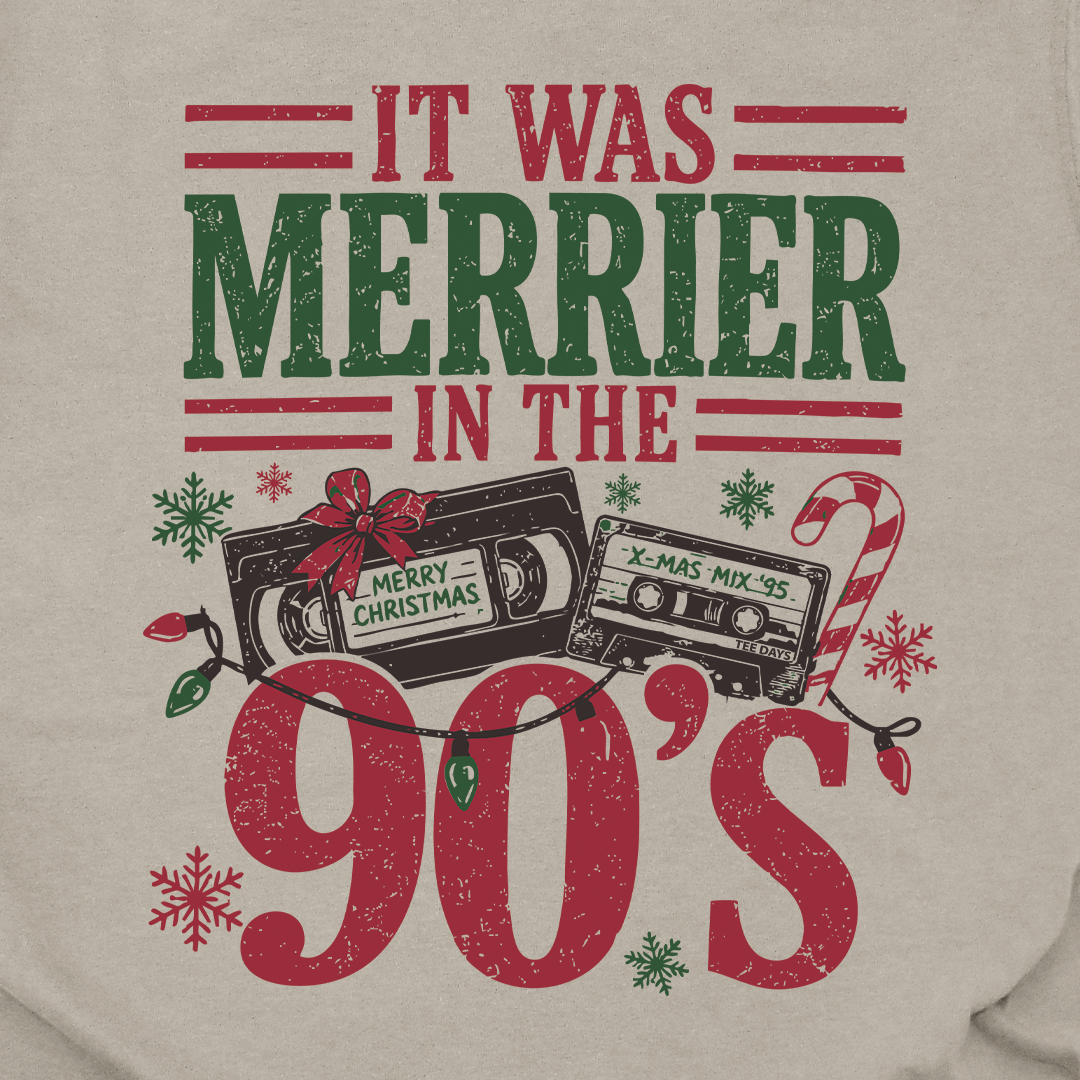 Merrier In The 90s Tee