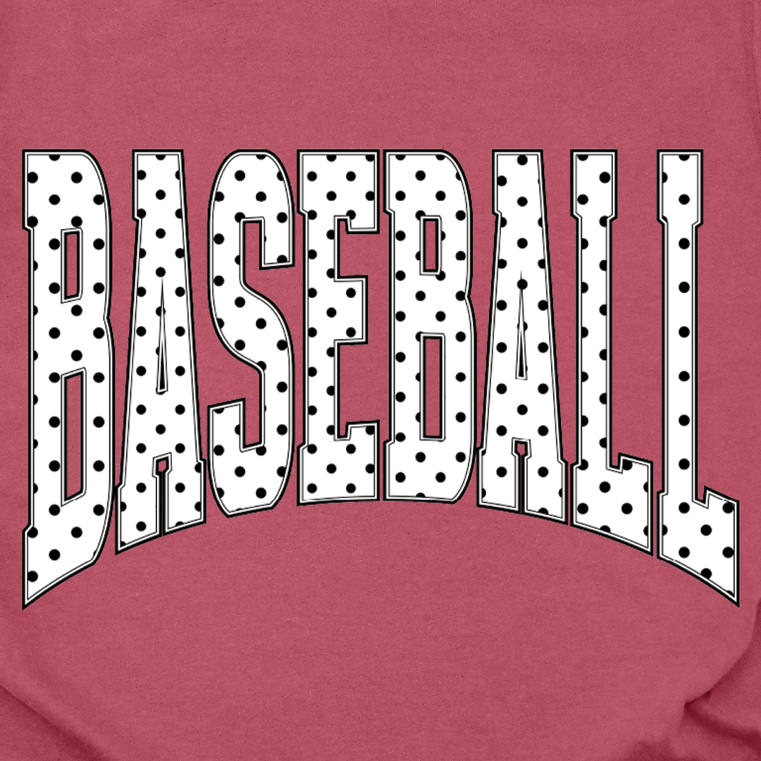 Polka Dot Baseball Tee