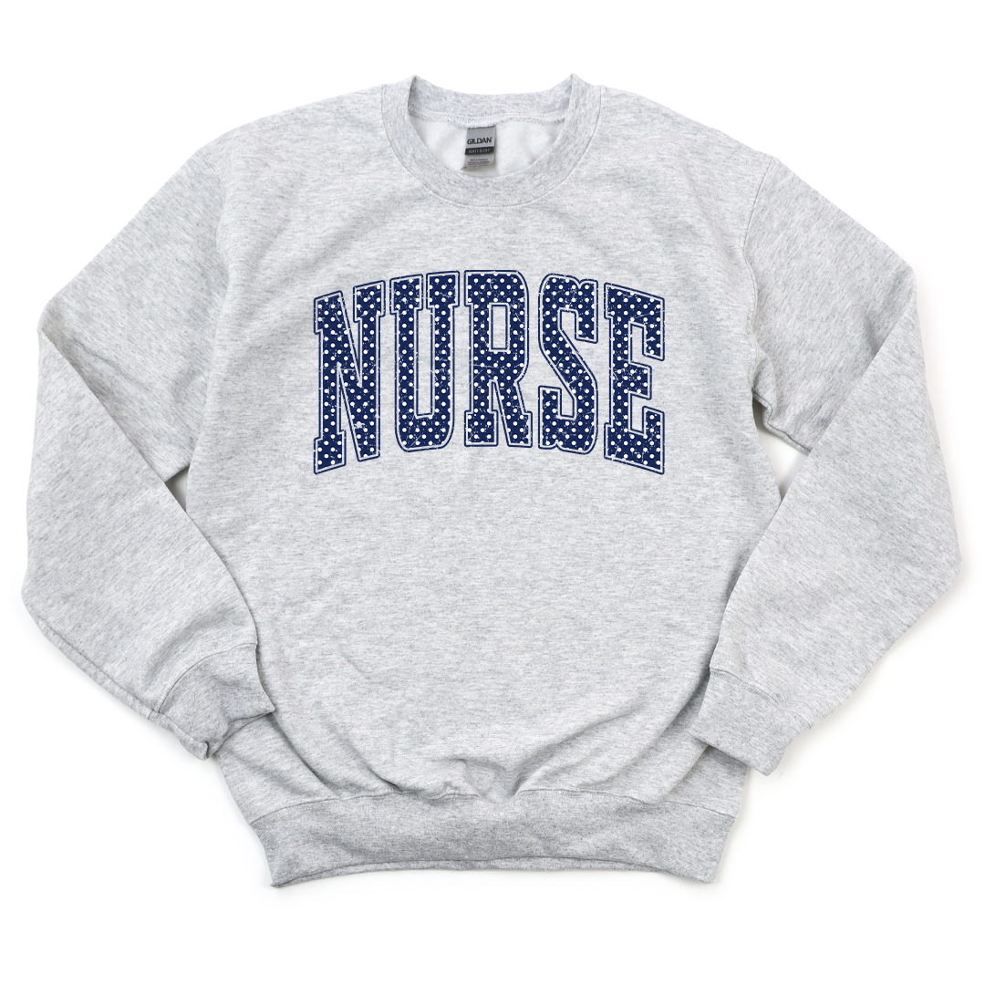 Polka Dot Nurse Sweatshirt