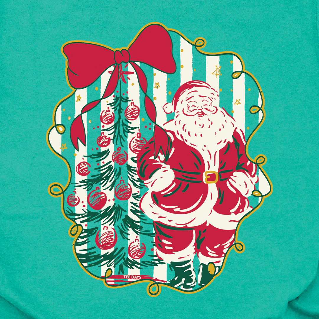 Preppy Santa Tee