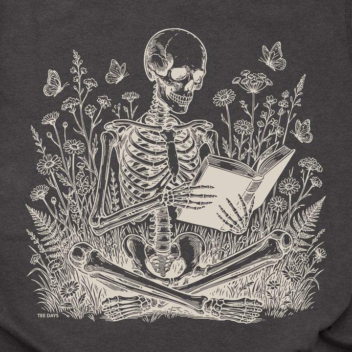Reading Skeleton Tee
