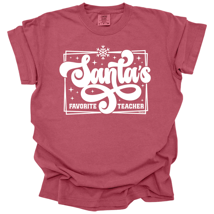 Santa's Favorite Teacher Tee