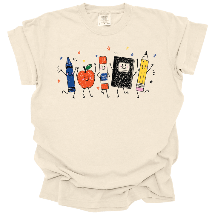 School Supplies Tee