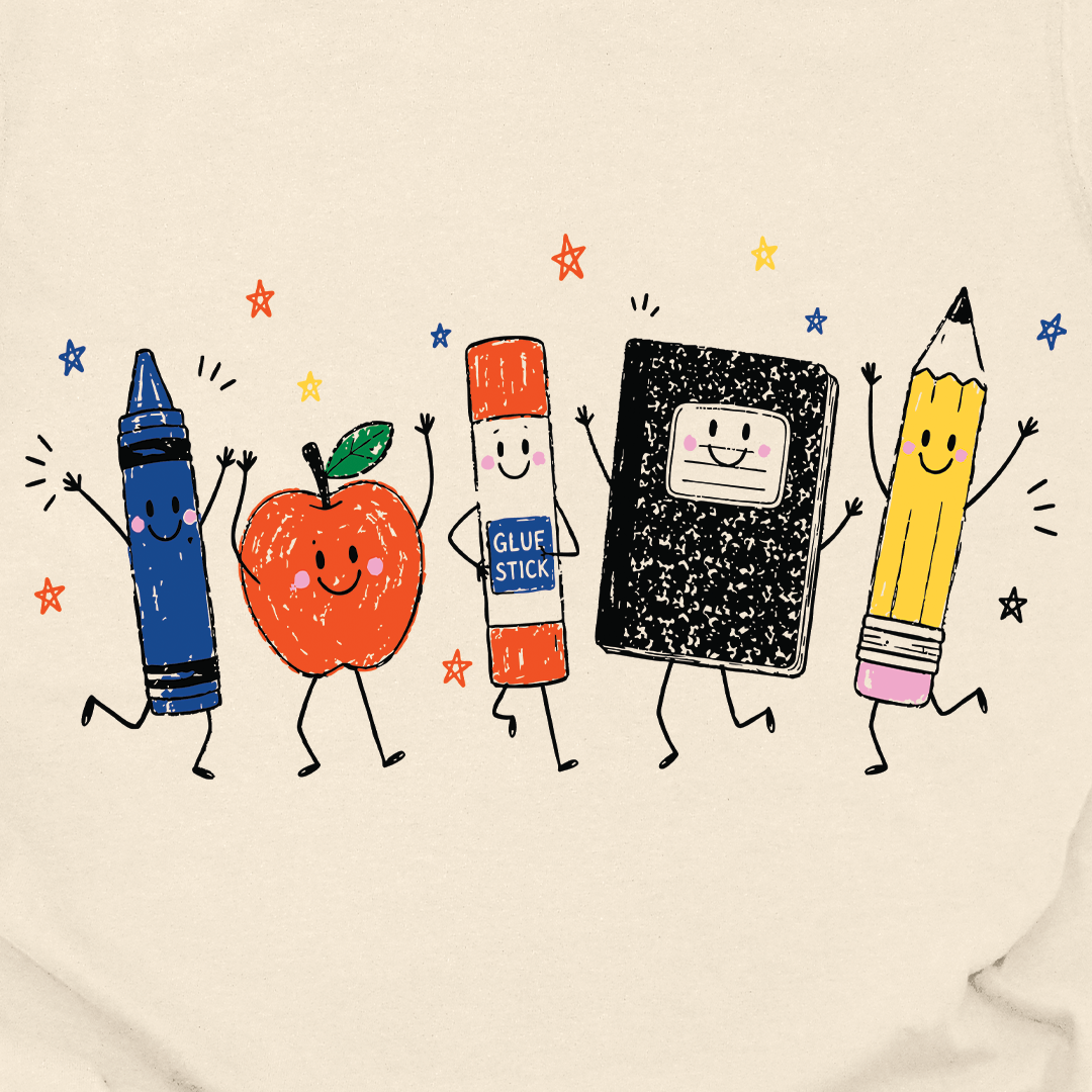School Supplies Tee