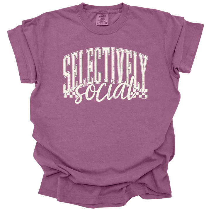 Selectively Social Tee