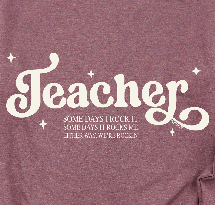 Teacher Rockin' Sweatshirt