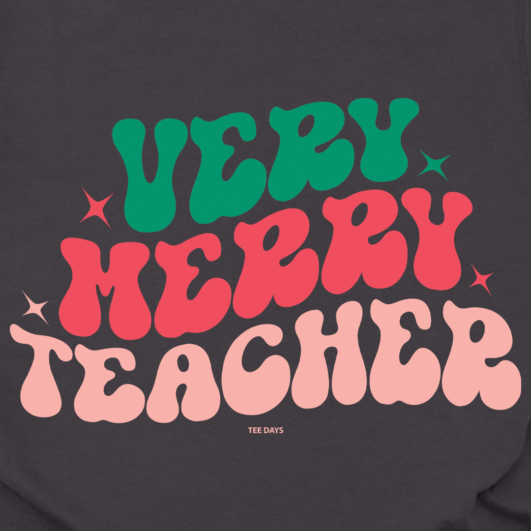 Very Merry Teacher Tee