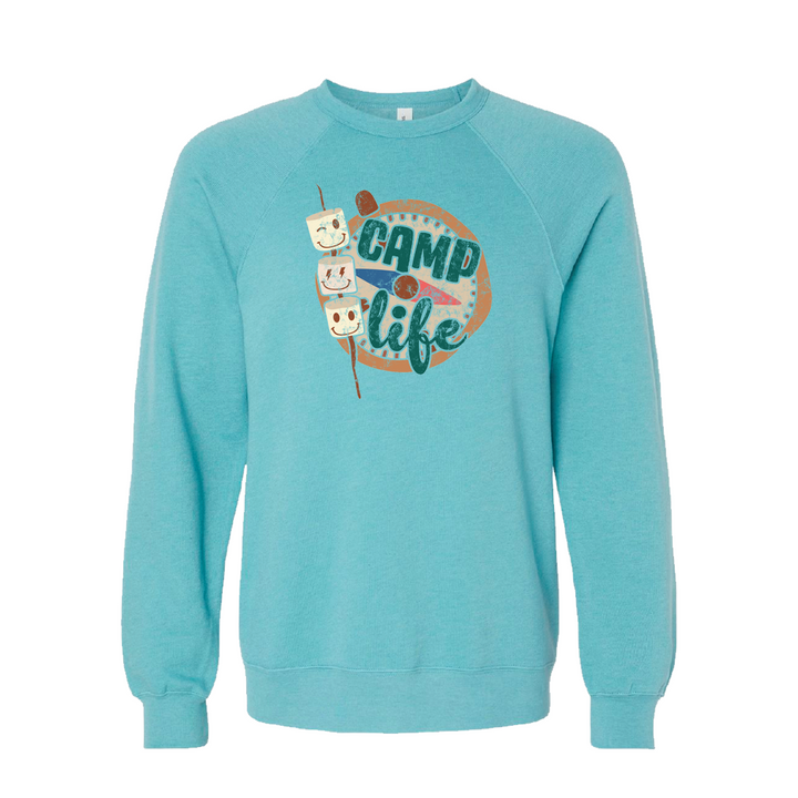 Camp Life Marshmellow Crewneck Sweatshirt