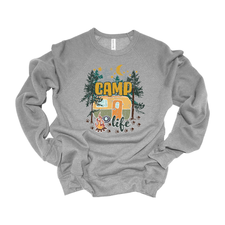 Camp Life Rustic Crewneck Sweatshirt